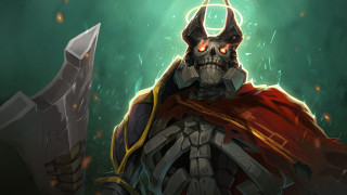 Demonic demon sword mask head - a demonic looking demon free wallpaper