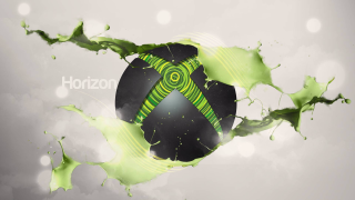 Soccer ball green paint air - halo free wallpaper
