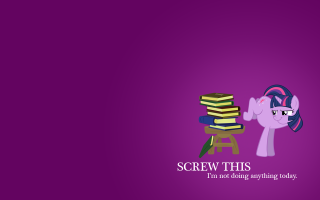 Pink pony books purple background - its back free wallpaper for desktop