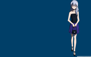 Woman short dress purse blue - a short dress holding free wallpaper