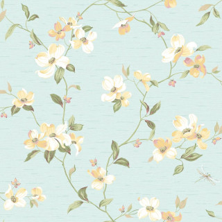 Blue wallpaper yellow white flowers - free flowers wallpaper for tablet