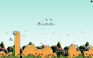 Tower sky bird flying building - a game free wallpaper
