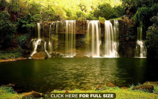 Waterfall click here full size - here free wallpaper
