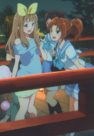 Girls deck flower man gun - impressionist free wallpaper for mobile