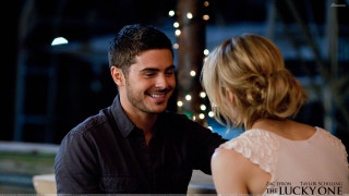Man woman talking smiling table - free valentines wallpaper