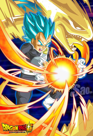 Dragonball bluehair yellowflame super saiyan - a blue hair free wallpaper