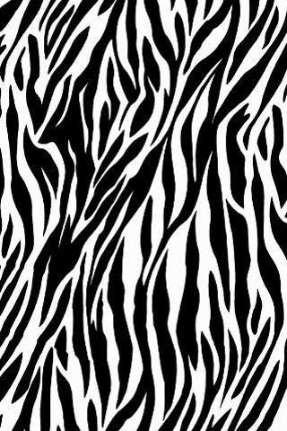 Zebra print pattern black white 4 - jagged free wallpaper