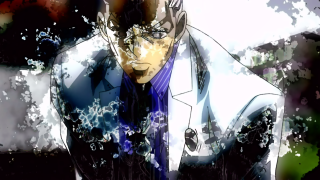 Afrofuturism suit blackwhite shaded portrait - a black tie free wallpaper