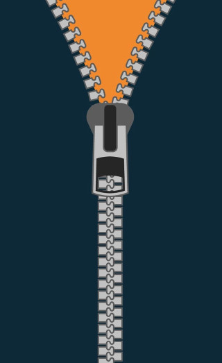 Zipper closeup yellow black white - exekia free wallpaper for mobile