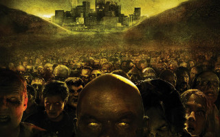 Crowd city giant head foreground - ashcan school free wallpaper for desktop