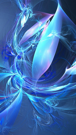 Blue abstract background spiral design 9 - a spiral design free wallpaper for mobile