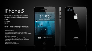 Iphone5 back side view image - free technology wallpaper for desktop