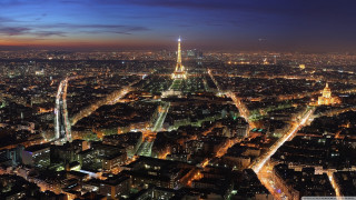 City night tower lights skyline - brassaï free wallpaper for desktop