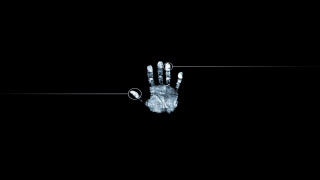 Hand ring black background line - a hand free wallpaper for desktop