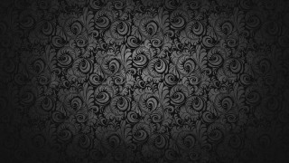 Black wallpaper swirls leaves pattern 2 - surface free wallpaper