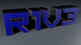 Blue 3d true text gray - true free wallpaper