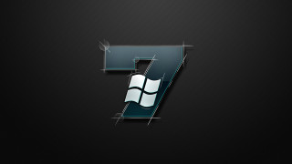 Black white photo seven blue - f 8 aperture free wallpaper