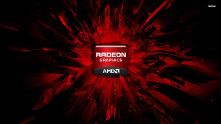 Red black background radeon graphics - 4k uhd image free wallpaper for desktop