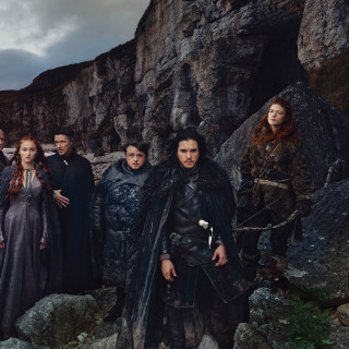 Group people rocky hillside mountain - dark free wallpaper for tablet