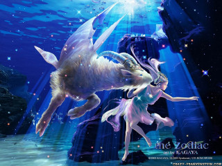 Cat fairy water light fish - a fish free wallpaper