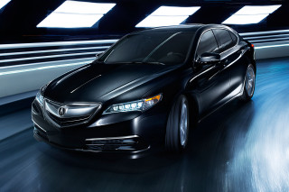 Black car tunnel bright lights - a. b. jackson free wallpaper