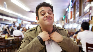 Man tying restaurant people city - the background and a man free wallpaper