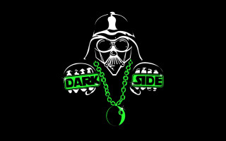 Dark side logo chain green - a chain free wallpaper