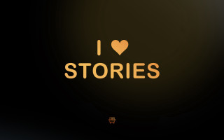 Stories black background yellow heart - chinwe chukwuogoroy free wallpaper