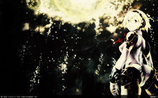 Anime character dark moon stars - a anime character free wallpaper