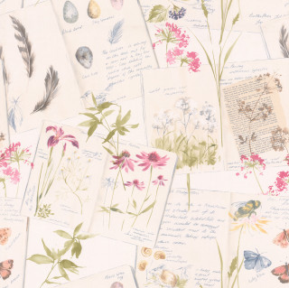 Autumn butterfly flower deer tree - free vintage wallpaper for tablet