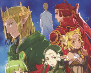 Anime characters sky background stars - ed benedict free wallpaper for desktop