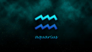 Blue black zodiac sign dark - free aesthetic wallpaper for desktop