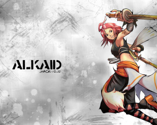 Girl sword demon back adventure - her back free wallpaper for desktop