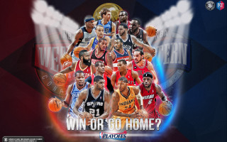 Basketball players graphic win or - a graphic style free wallpaper