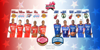 Basketball players flag stars team - a group of basketball players free wallpaper