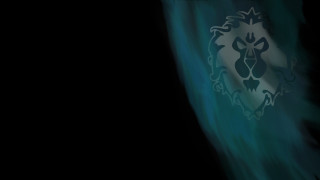Lion black white blue design - anato finnstark free wallpaper for desktop