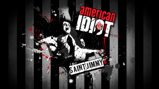 Man knife american idiot blood - art brut free wallpaper for desktop