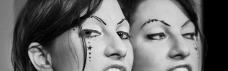 Woman face tattoo nose tattoo - vorticism free wallpaper