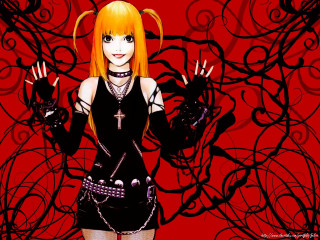 Orange hair black clothes hands - black clothes free wallpaper