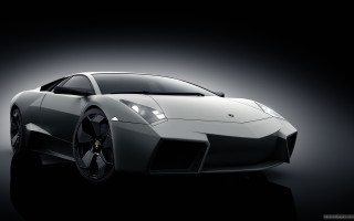 White sports car dark room 28 - a spotlight free wallpaper