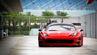 Red sports car race track 42 - bernardo cavallino free wallpaper for desktop