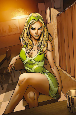 Cartoon woman chair coffee light - alan davis free wallpaper for mobile