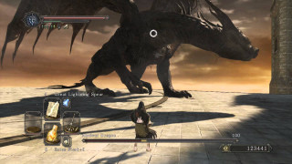 Dragon attacking demon video game - free gaming wallpaper