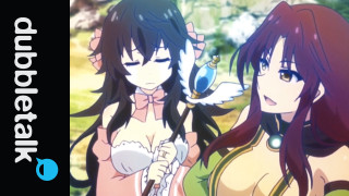 Anime girls green dress tree - a green dress free wallpaper