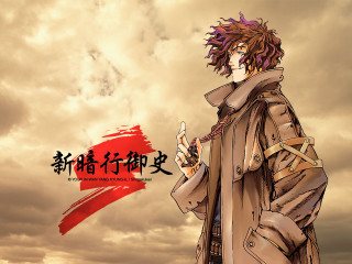 Man trench coat cloudy sky - a man in a trench coat free wallpaper