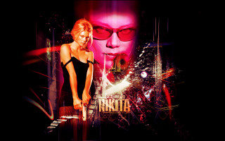 Woman black dress sunglasses man - drew struzan free wallpaper for desktop