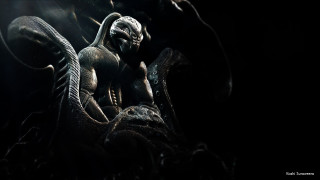 Large creature head hairy body - zbrush free wallpaper