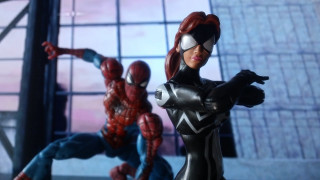 Spiderman woman suit glasses arms - alton tobey free wallpaper