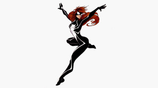 Black bodysuit dancer arabesque gradient - marvel comic free wallpaper