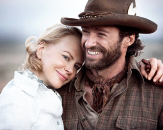 Man woman smiling cowboy hat - a cowboy hat free wallpaper
